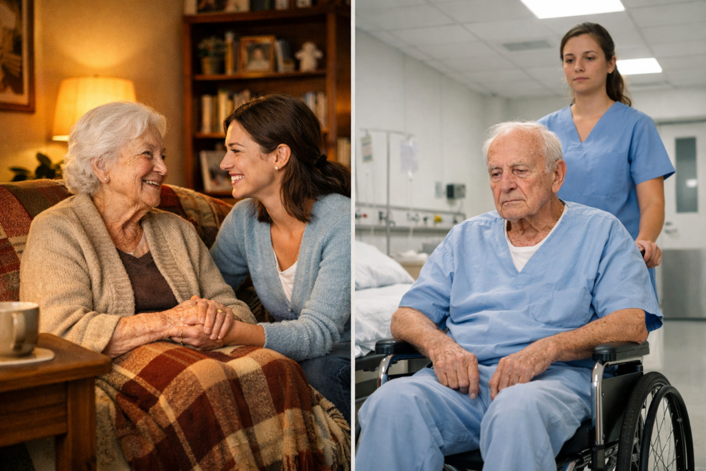 Residencia o Cuidado en Casa: ¿Qué es Mejor para Personas Mayores?